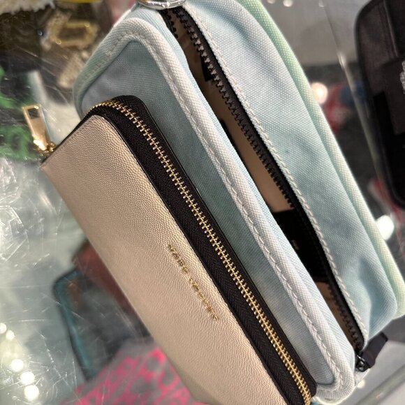 NWT!Marc Jacobs The Camera Bag -Tie dye Blue -canvas - Picture 11 of 16